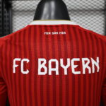 2026/2027 Player Version Long Sleeve Bayern Munich Home Football Shirt 1:1 Thai Quality - 图片 4