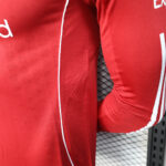 2025/2026 Player Version Long Sleeve Liverpool Home Football Shirt 1:1 Thai Quality - 图片 9