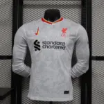 2024/2025 Player Version Long Sleeve Liverpool Third Away Football Shirt 1:1 Thai Quality
