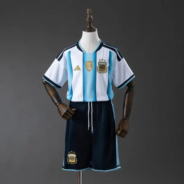 2026 Argentina National Team Home Football Shirt 1:1 Thai Quality Kids Size