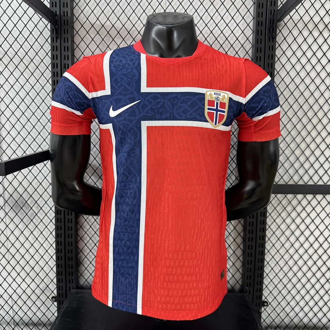 8ae073424809dd2480b6722c2f74da46 2026 Player Version Norway National Team Home Football Shirt 1:1 Thai Quality - 图片 1