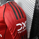 2025/2026 Player Version Long Sleeve Manchester United Home Football Shirt 1:1 Thai Quality - 图片 9