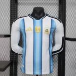 2026 Long Sleeve Argentina Player Version Home Jersey 1:1 Thai Quality