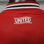 2026/2027 Player Version Manchester United Home Football Shirt1:1 Thai Quality - 图片 6