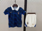 2026 France Home Football Shirt 1:1 Thai Quality Kids Size - 图片 3