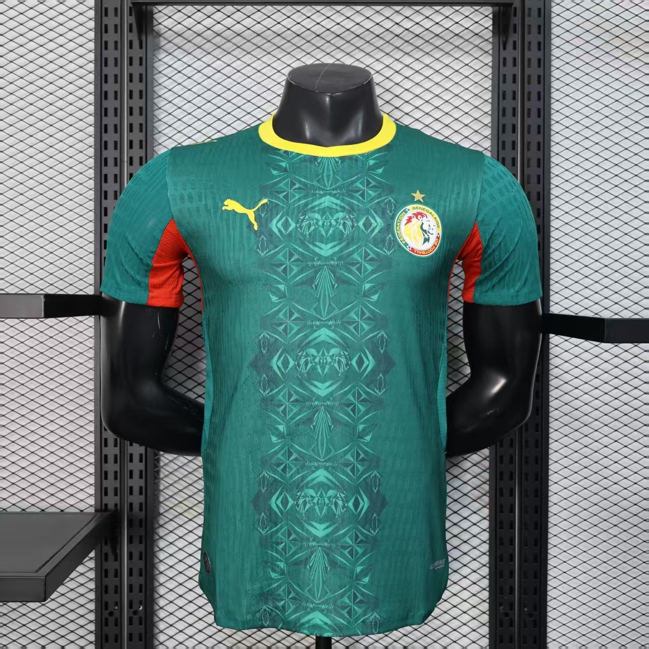 983e7d80c8019fab0b8601f3b8ffee17 2026 Player Version Senegal National Team Away Football Shirt - 图片 1