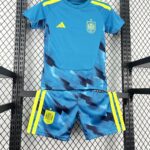 2026 Spain National Team Goalkeeper Football Shirt 1:1 Thai Quality Kids Size - 图片 6