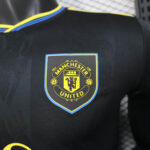 2025/2026 Player Version Long Sleeve Manchester United Third Away Football Shirt 1:1 Thai Quality - 图片 6