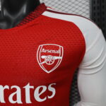 2026/2027 Player Version Long Sleeve Arsenal Home Football Shirt 1:1 Thai Quality - 图片 5