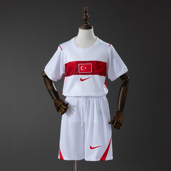2026  Türkiye National Team Away Kids Kit Jersey