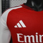2026/2027 Player Version Long Sleeve Arsenal Home Football Shirt 1:1 Thai Quality - 图片 4