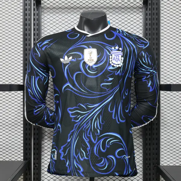2026 Long Sleeve Player Version Argentina Away Jersey 1:1 Thai Quality
