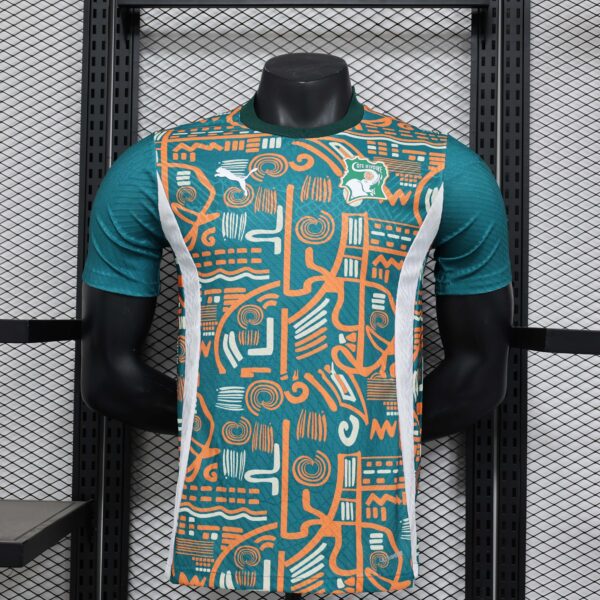 2024/2025 Player Version Côte d’Ivoire National Team Training Wear Football Shirt 1:1 Thai Quality