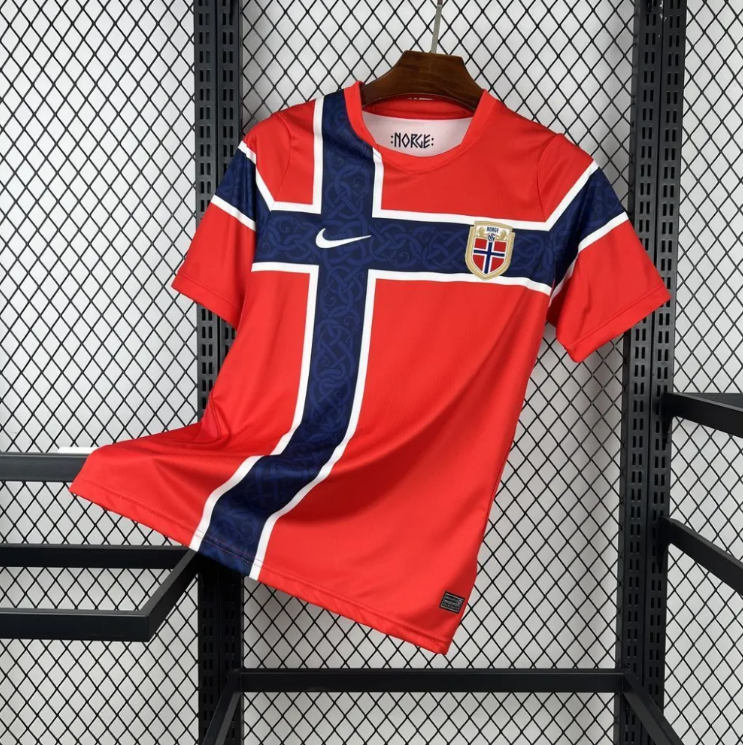 af052755edeae74f0b0bf80456577d2a 2026 Norway National Team Home Football Shirt 1:1 Thai Quality - 图片 1