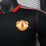 2025/2026 Player Version Manchester United Special Edition Black Football Shirt 1:1 Thai Quality - 图片 6
