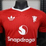 2024/2025 Player Version Manchester United Special Edition Red Football Shirt 1:1 Thai Quality - 图片 5