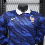 2026 Player Version Long Sleeve France Home Football Jersey 1:1 Thai Quality - 图片 3