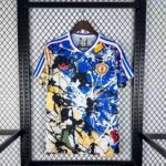 2026/2027 Manchester United x Stone Roses Football Shirt Blue 1:1 Thai Quality