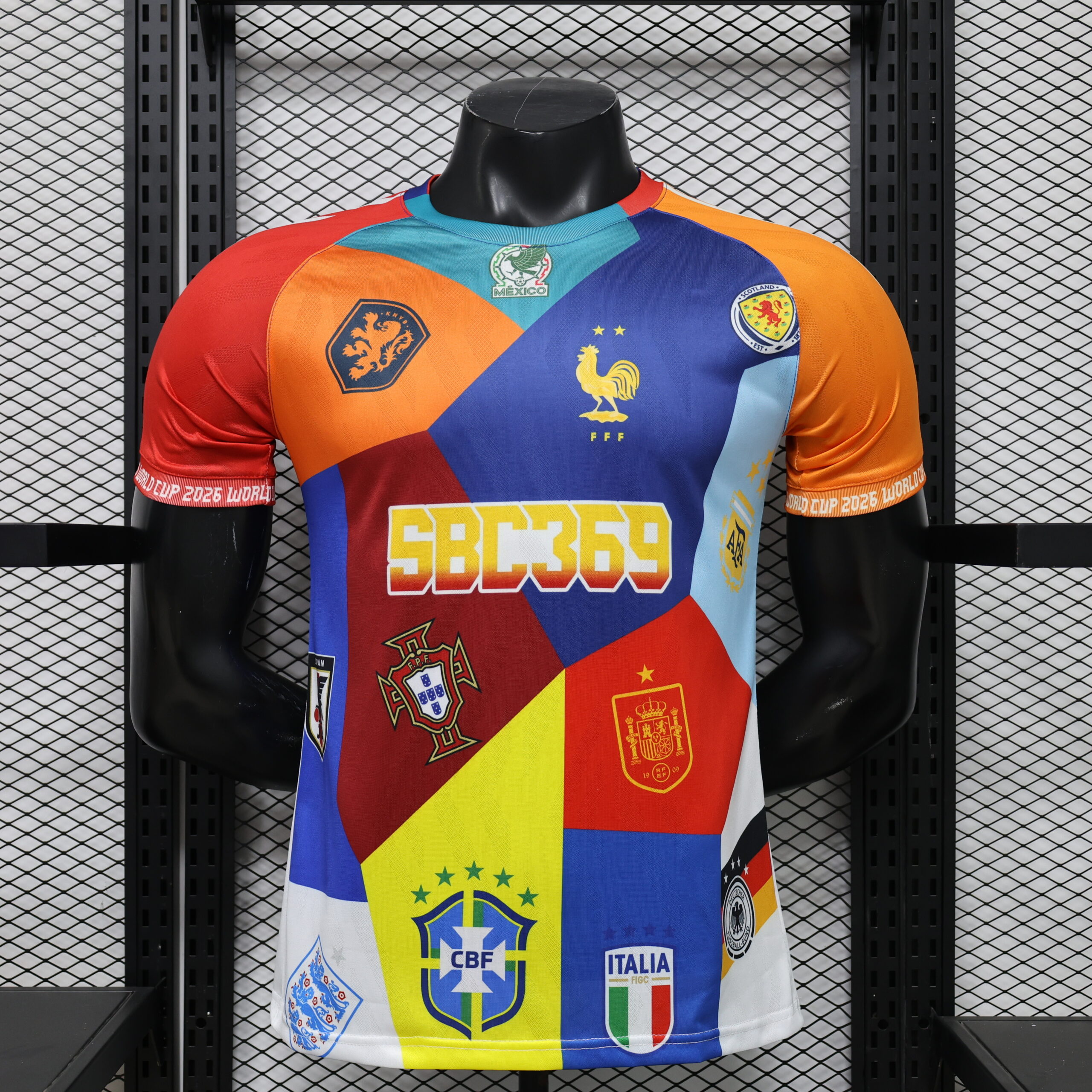 c79a00c0eb63d15bd4fa1fcde533fd02 2026 Player Version World Cup National Team Special Edition Football Shirt 1:1 Thai Quality - 图片 1