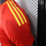 2024  Player Version Spain Home Football Shirt 1:1 Thai Quality - 图片 7