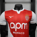 2025/2026 Player Version AS Monaco Home Football Shirt 1:1 Thai Quality - 图片 3