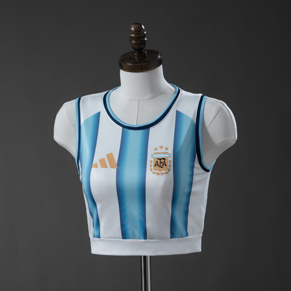 2026 Argentina Home Women’s Vest 1:1 Thai Quality