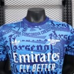 2024/2025 Player Version Arsenal Special Edition Blue Football Shirt 1:1 Thai Quality - 图片 5