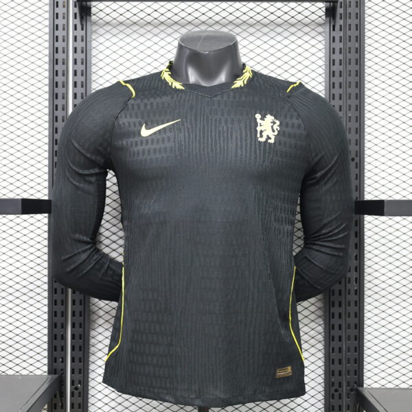 2026/2027 Long Sleeve Player Version Chelsea Away Football Shirt 1:1 Thai Quality