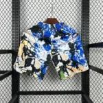2026/2027 Manchester United x Stone Roses Shorts Blue 1:1 Thai Quality - 图片 2