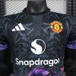 2024/2025 Player Version Manchester United Special Edition Black and purple Football Shirt 1:1 Thai Quality - 图片 6
