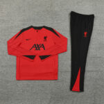 2025/2026 Liverpool Red Half-Pull Training Suit  1:1 Thai Quality Set 01 - 图片 2