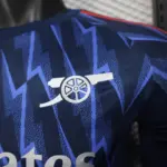 2025-2026 Long Sleeve Players Version Arsenal FC Away Football Shirt 1:1 Thai Quality - 图片 5