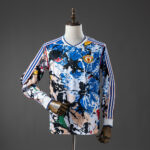 2026/2027 Long Sleeves Manchester United x Stone Roses Football Shirt Blue 1:1 Thai Quality