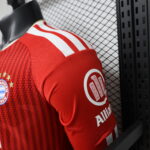 2026/2027 Player Version Long Sleeve Bayern Munich Home Football Shirt 1:1 Thai Quality - 图片 8