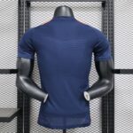 2024/2025 Player Version Manchester United Pre-race suit Navy blue Football Shirt 1:1 Thai Quality - 图片 2