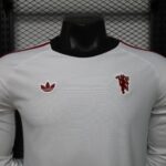 2026/2027 Player Version Long Sleeve Manchester United Special Edition Football Shirt 1:1 Thai Quality - 图片 3