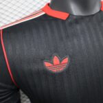 2025/2026 Player Version Manchester United Special Edition Black Football Shirt 1:1 Thai Quality - 图片 4