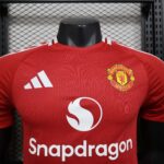 2024/2025 Player Version Manchester United Home Football Shirt 1:1 Thai Quality - 图片 5