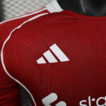 2025/2026 Player Version Long Sleeve Liverpool Home Football Shirt 1:1 Thai Quality - 图片 4