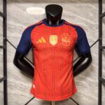 2026 Player Version 2 Stars Spain National Team Home Football Shirt 1:1 Thai Quality