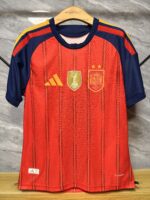 2026 Player Version 2 Stars Spain National Team Home Football Shirt 1:1 Thai Quality - Image 11